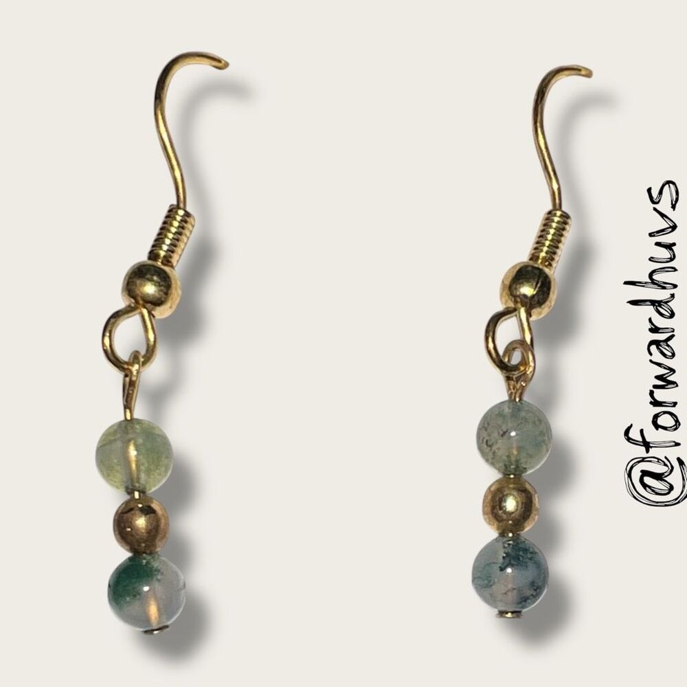 Handcrafted Artisan Earrings - Picture 2 of 4
